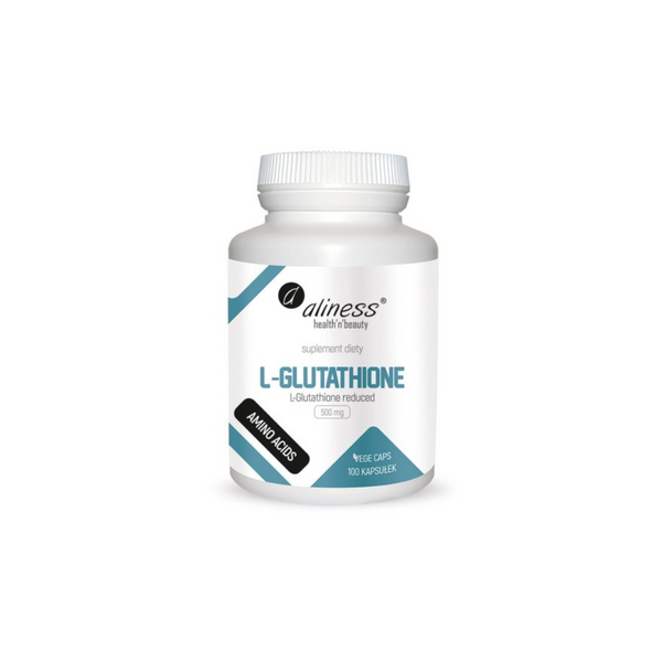 Aliness L-glutathione Reduced 500 Mg, 100 Capsules – Miss Lamonique