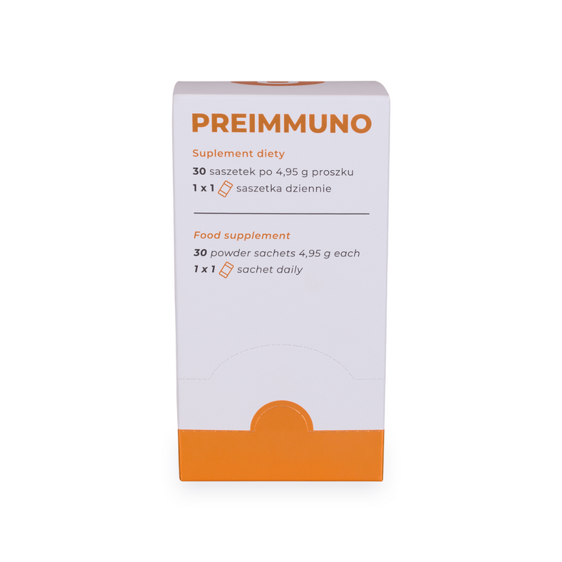 VISANTO New PREIMMUNO - a unique prebiotic, 30 sachets of 4.95 g powder - J. ZIEBA