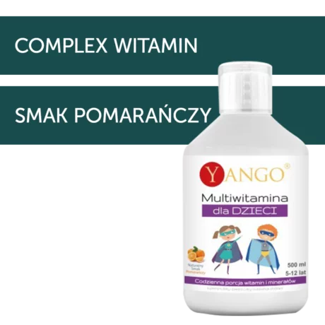 Yango Multivitamin for kids 500ml