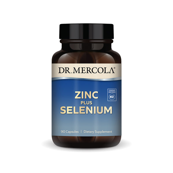 Dr. Mercola Zinc plus Selenium, 90 capsules