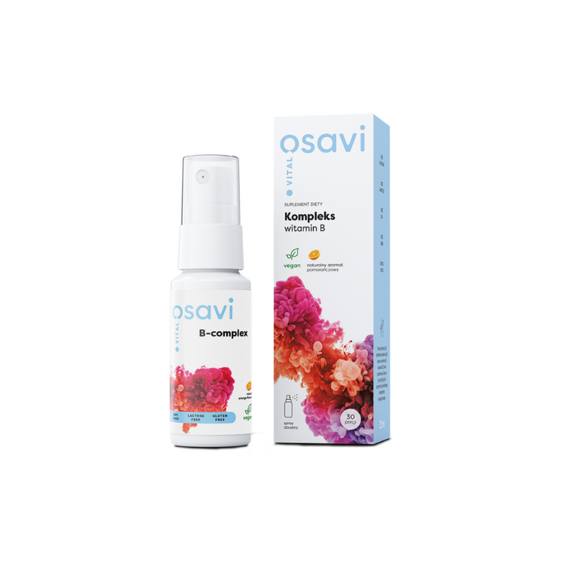 Osavi B-complex - 25 ml oral spray, orange flavour