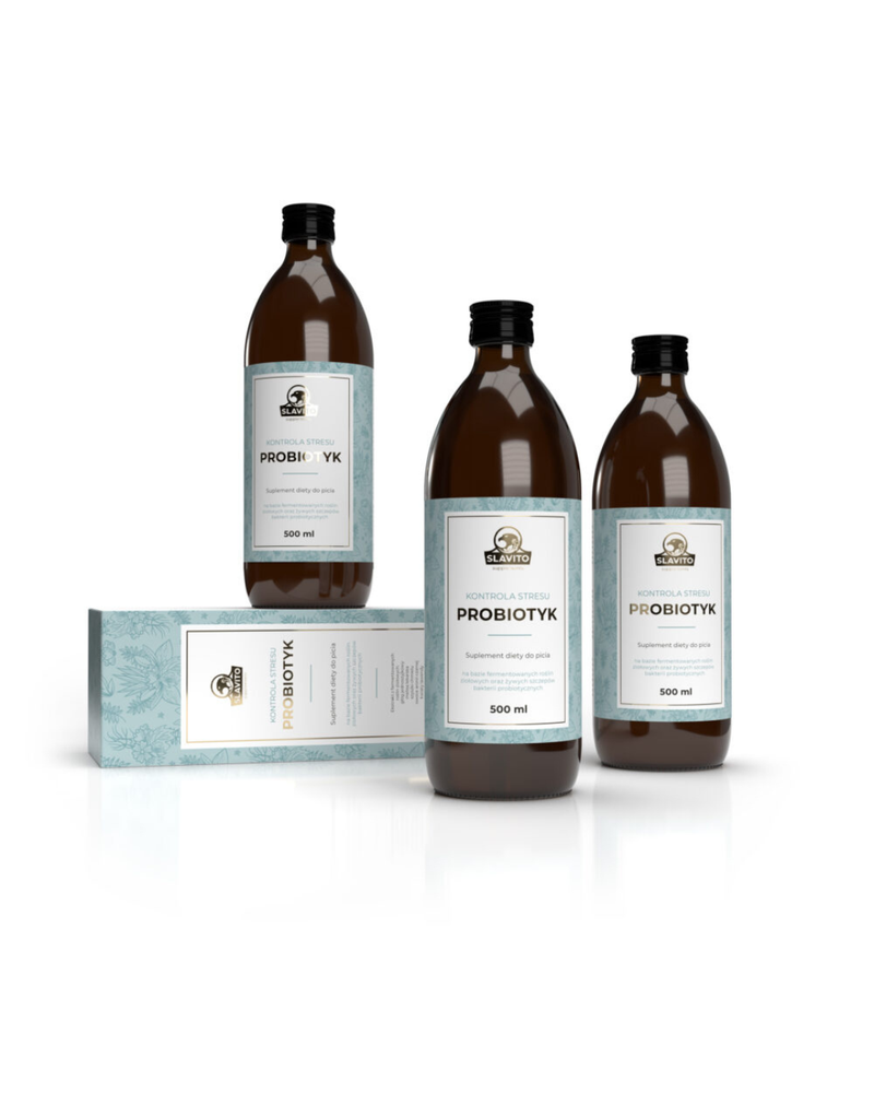 SLAVITO Stress Control PROBIOTIC, 500 ml - recommended by Dr H. Czerniak