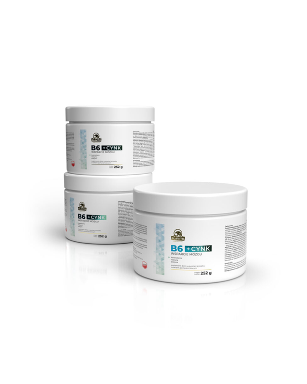 SLAVITO Vitamin B6 + Zinc - polecane przez Dr H. Czerniaka