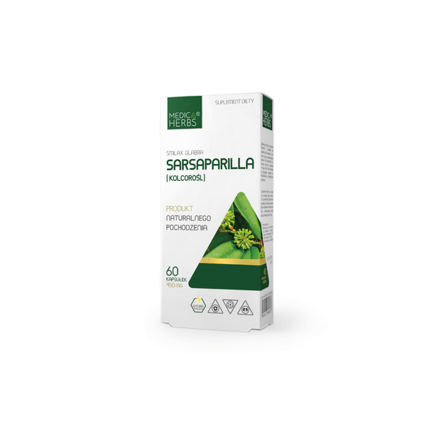 Medica Herbs Sarsaparilla (Thornwort), 60 capsules