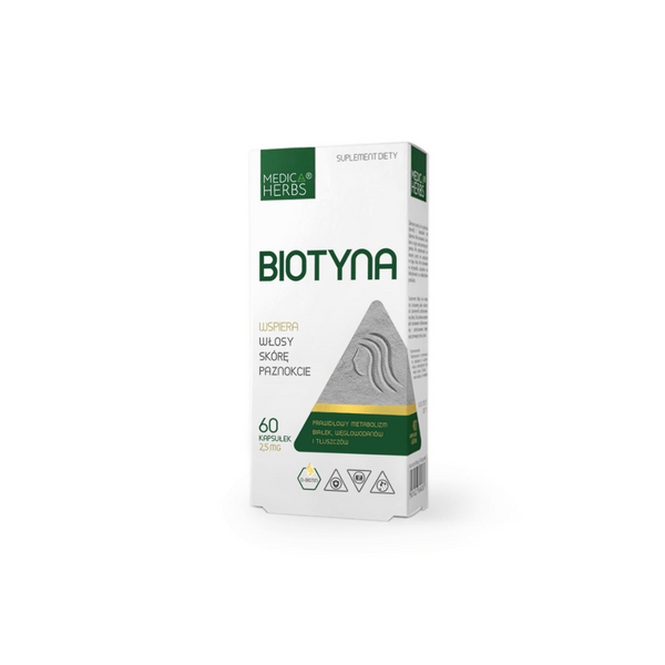 Medica Herbs Biotin, 60 capsules