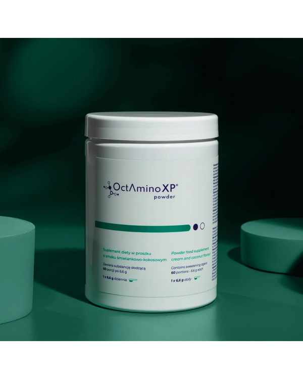 VISANTO New OctAminoXP® powder food supplement cream-coconut flavour, 60 portions - 6.6 g each, 396g - J. ZIEBA