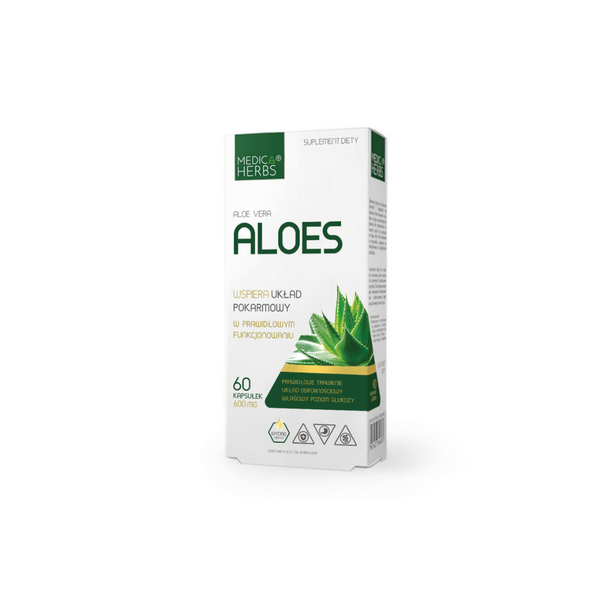 Medica Herbs Aloes, 60 capsules