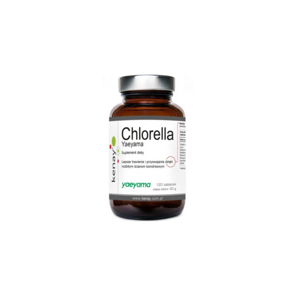 Kenay Organic Chlorella, 500mg, 180 capsules