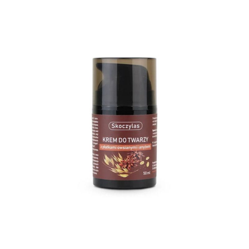 Skoczylas Shea Face cream with oat flakes and anise - 50 ml