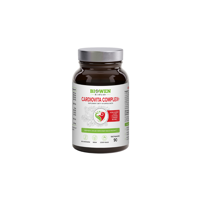 Biowen Cardiovita Complex+  cardiovascular system, 90 capsules