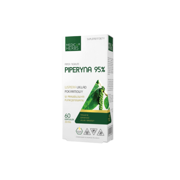 Medica Herbs PIPERINE 95%, 60 capsules