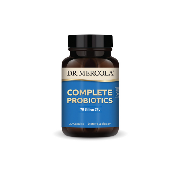 Dr. Mercola Complete Probiotics 70 billion 10 strains, 30 capsules