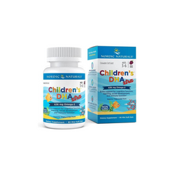 Nordic Naturals Children's DHA Xtra 636mg Omega-3, 90 Mini softgels