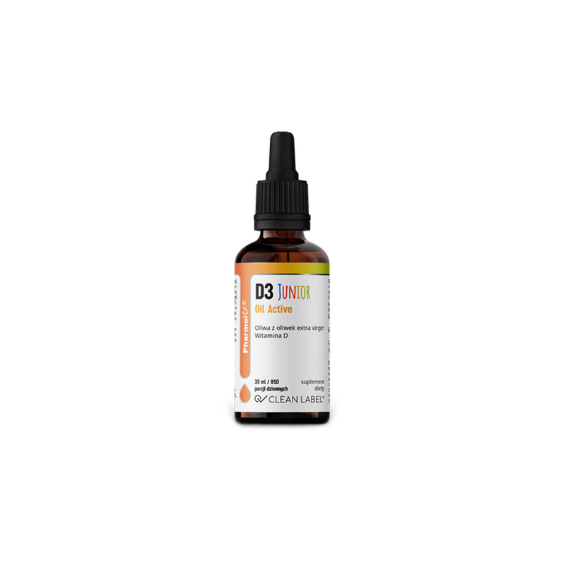 PharmoVit D3 Junior Vitamin D3 for children 30 ml / 850 drops / 850 daily portions