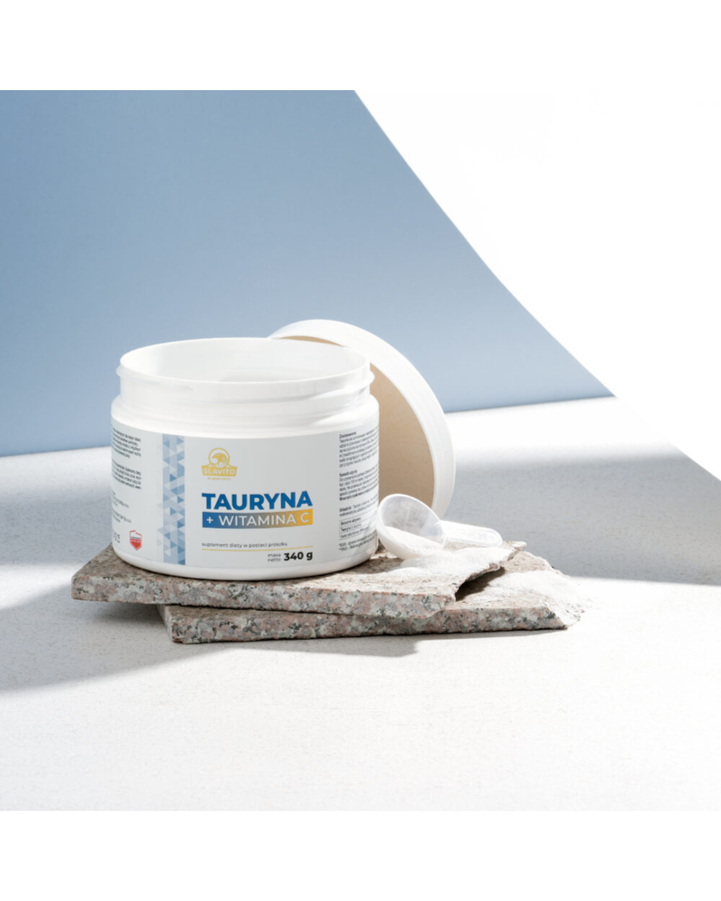 Slavito  Taurine + Vitamin C, 340 g - recommended by Dr H. Czerniak