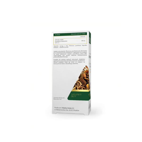 Medica Herbs Cascara Sagrada (American Buckthorn), 60 capsules
