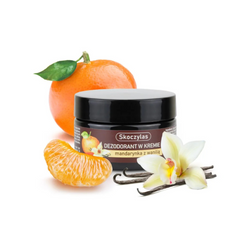 Skoczylas Creamy deodorant tangerine with vanilla (aluminum salt-free) - 60 ml