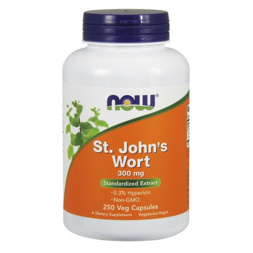 NOW Foods St. John's Wort - 300mg  - 250 vcaps