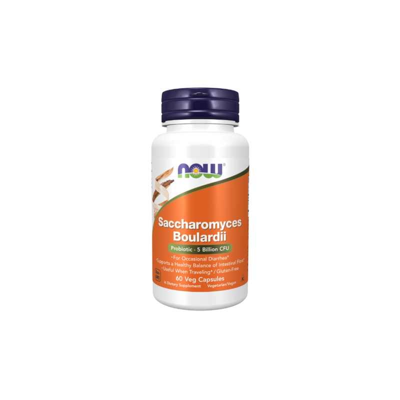 Now Foods Sccharomyces Boulardii 60 capsules