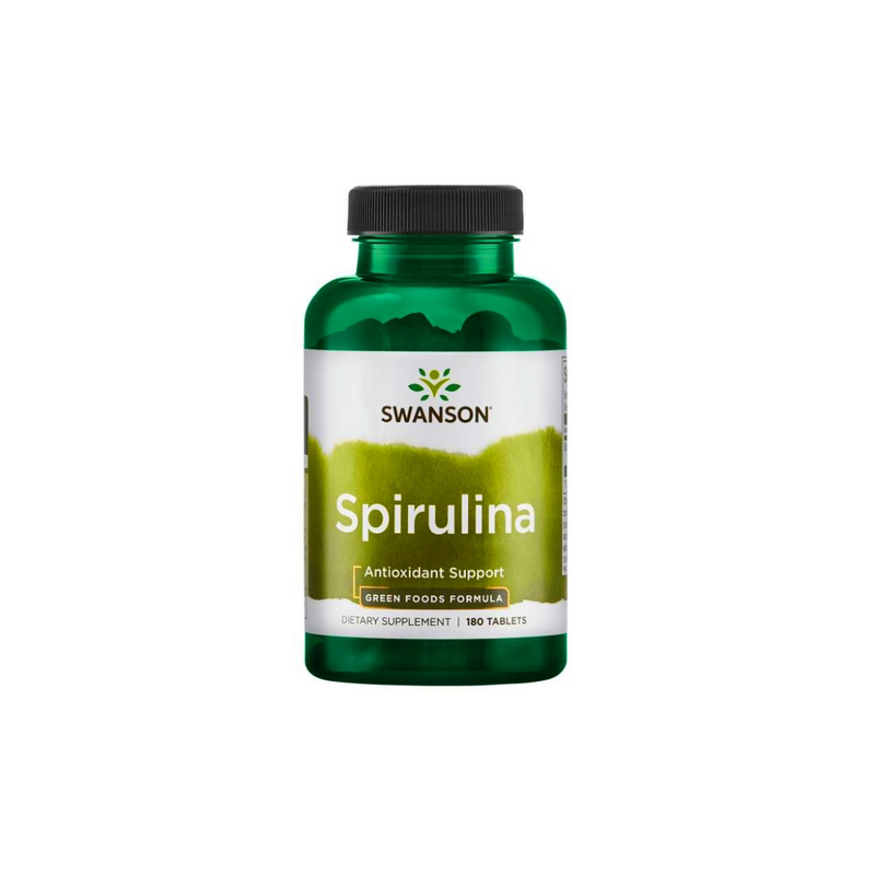 Swanson Spirulina 500 mg, 180 capsules