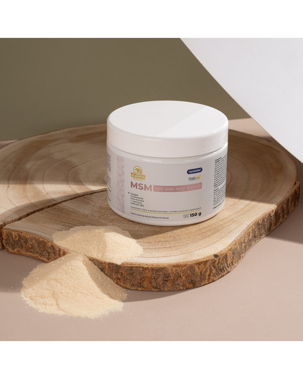SLAVITO MSM organic sulfur - Bones, skin, hair, nails  powder, 150 g - recommended by Dr H. Czerniak