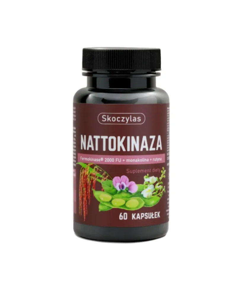 Skoczylas New NATTOKINAZA Fermokinase® 2000 FU + monacolin + rutin, 60 capsules