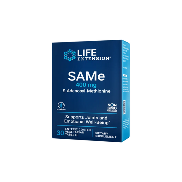Life Extension SAMe -S-Adenosyl-Methionine 400 mg / 30 capsules