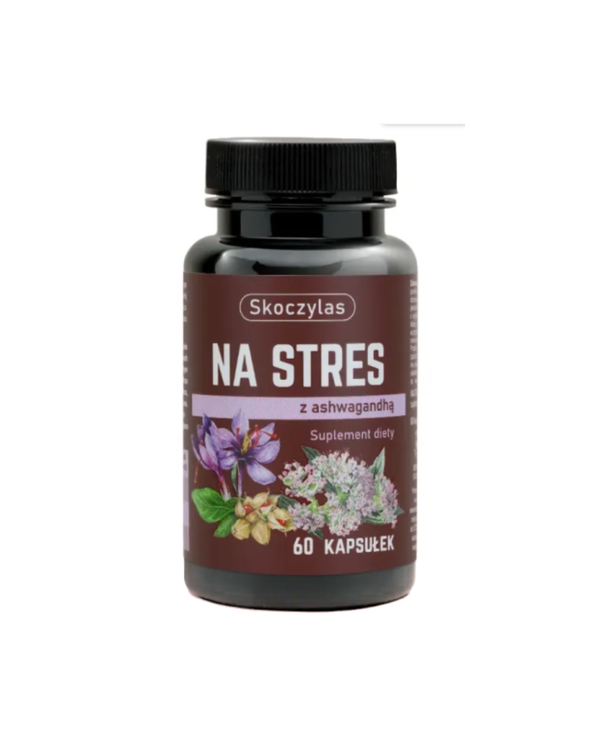 Skoczylas New FOR STRESS ashwagandha, saffron, valerian, 60 capsules