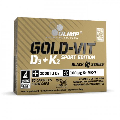 Olimp Nutrition Gold Vit D3 + K2 Sport Edition  - 60 caps