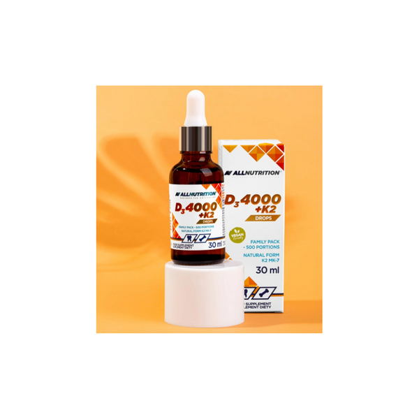 Allnutrition Vitamin D3 4000 + K2 in drops 30 ml = 500 servings