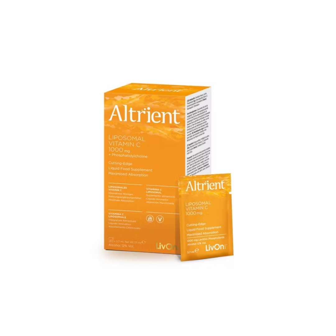 LivOn Labs Altrient Liposomal Vitamin C 1000mg / 30 sachets in gel ...