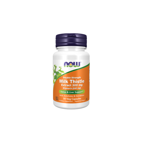 Now Foods Milk Thistle Extract (Silymarin) COMPLEX 300 mg, 50 vegetarian capsules