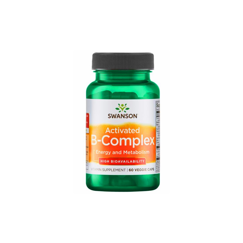 Swanson Activated B-Complex, 60 capsules