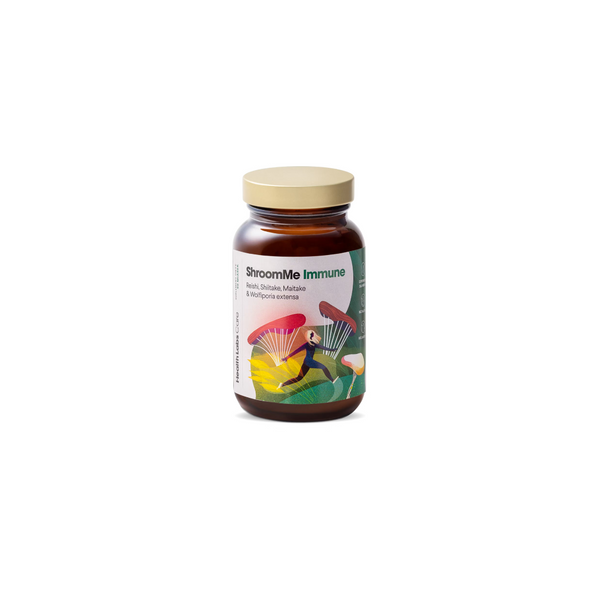 HealthLabs ShroomMe Immune Concentrated extracts from reishi, shiitake, maitake