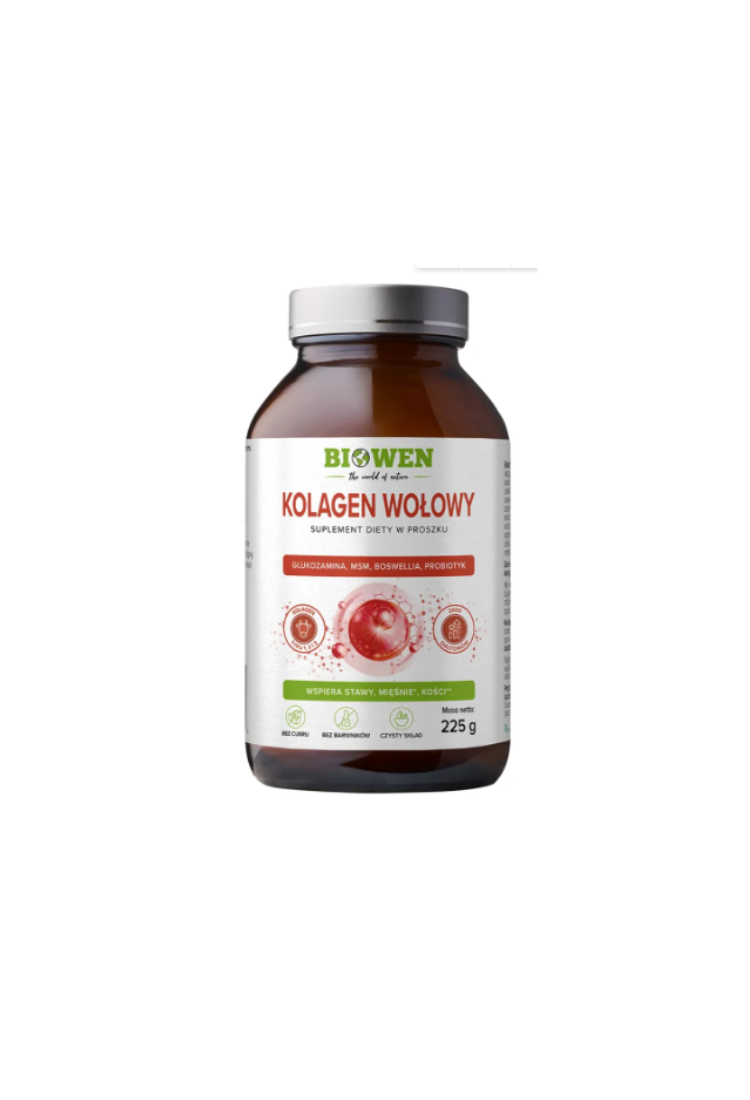 Biowen New Beef collagen type I, II, III 225g