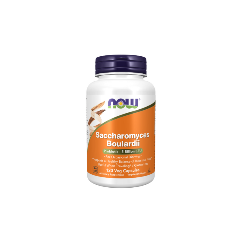 Now Foods Sccharomyces Boulardii 120 capsules