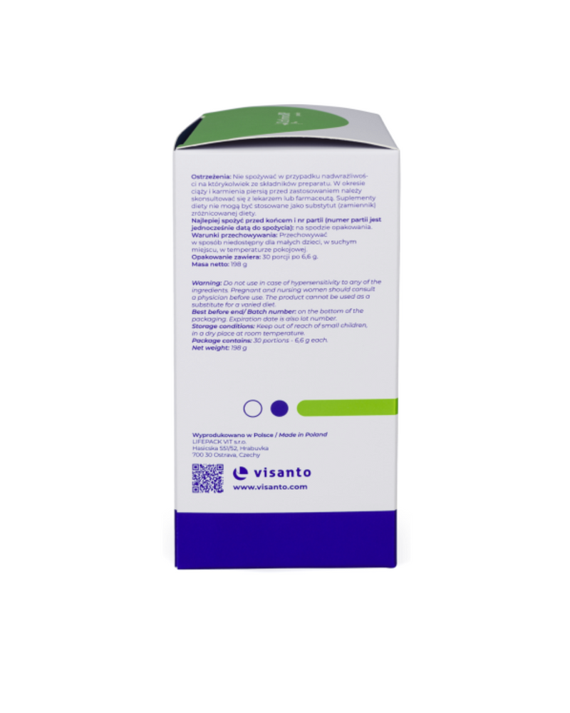 VISANTO New OctAmino XP® lemon flavor in sachets, 30 sachets x 6.6 g - J. ZIEBA