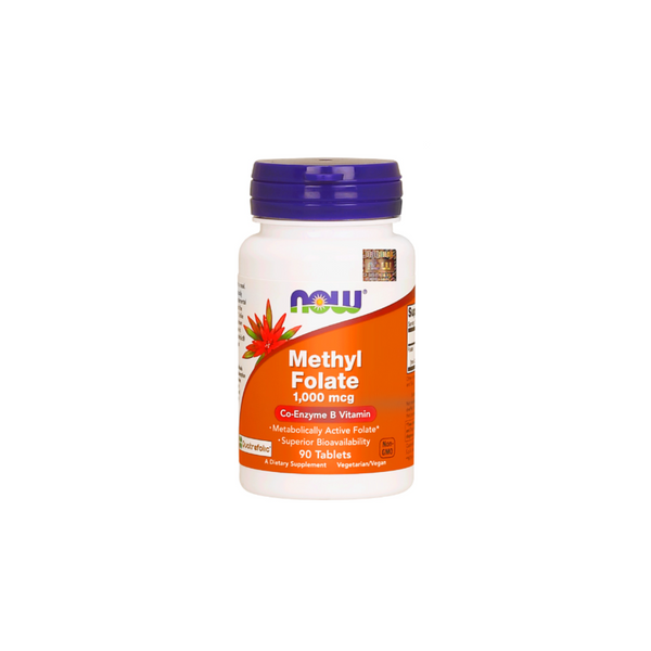 Now Foods Methyl Folate – 1000 mcg – 90  veg capsules