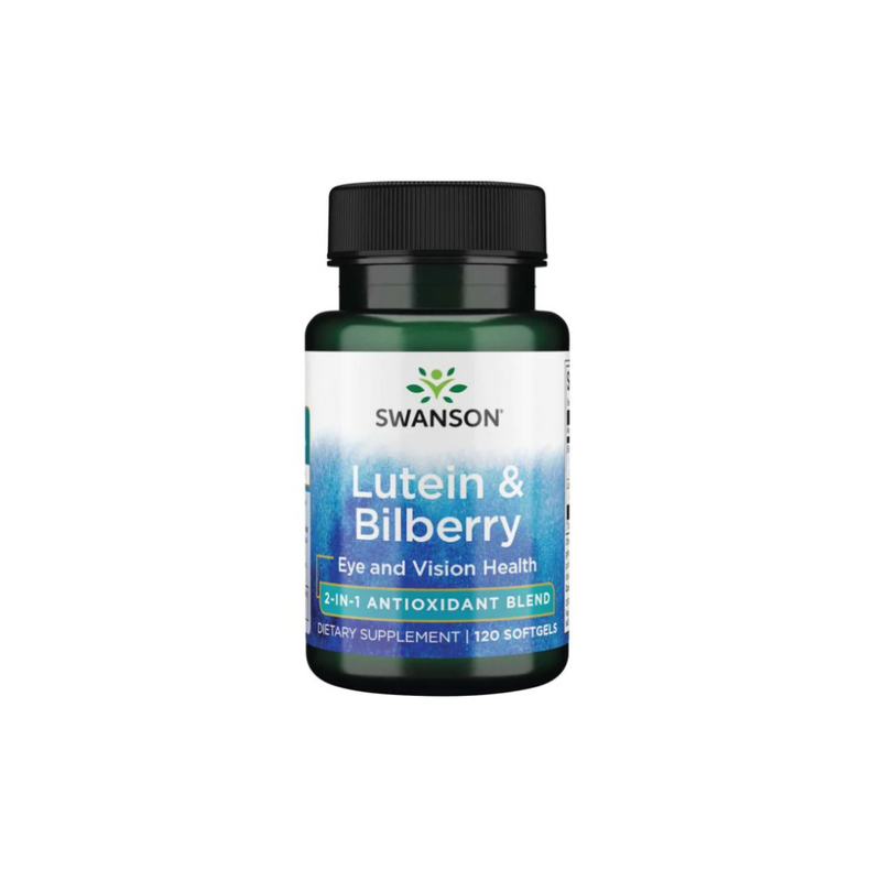 Swanson Lutein & Blueberry, 120 capsules