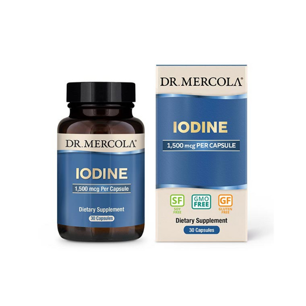 Dr. Mercola IODINE - Potassium Iodide 1500mcg, 30 capsules