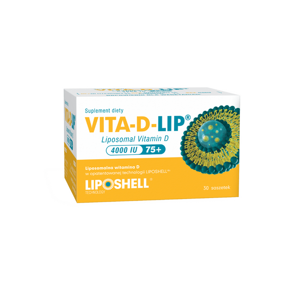 Genexo Vita-D-Lip Liposomal, Vitamin D3 4000 Liposhell, 30 sachets
