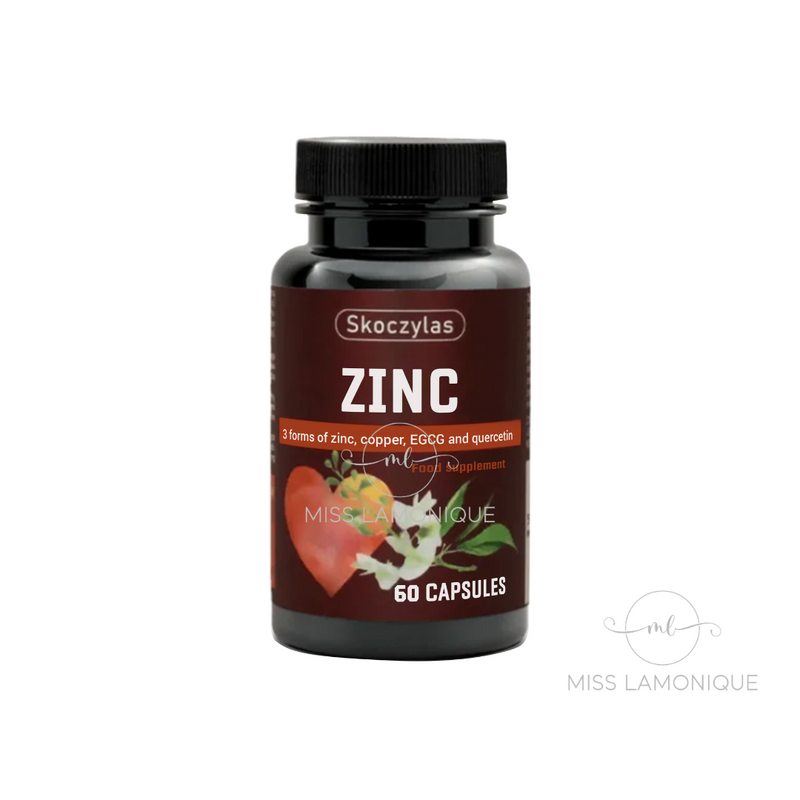 Skoczylas Zinc 3 forms, copper, EGCG and quercetin, 60 capsules