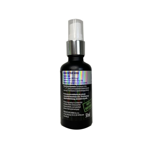 Iodica Natural Iodine Concentrate Spray - 50 ml glass