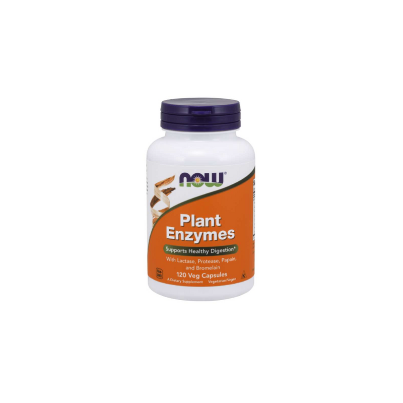 Now Foods Plant Enzymes – Support for healthy digestion, 120 vegetarian capsules