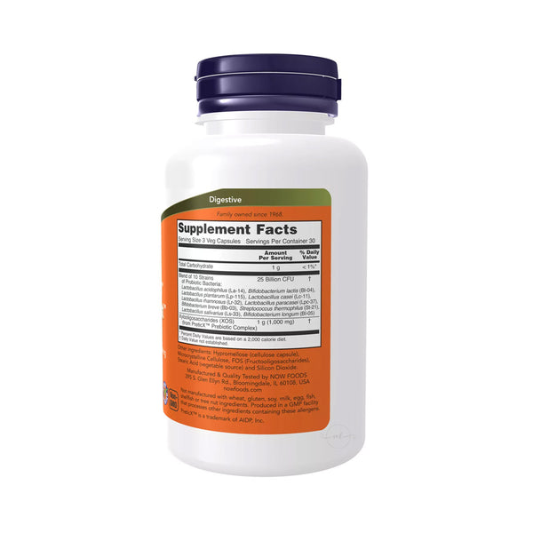 NOW Foods Probiotic-10 & Bifido Boost  - 90 vcaps