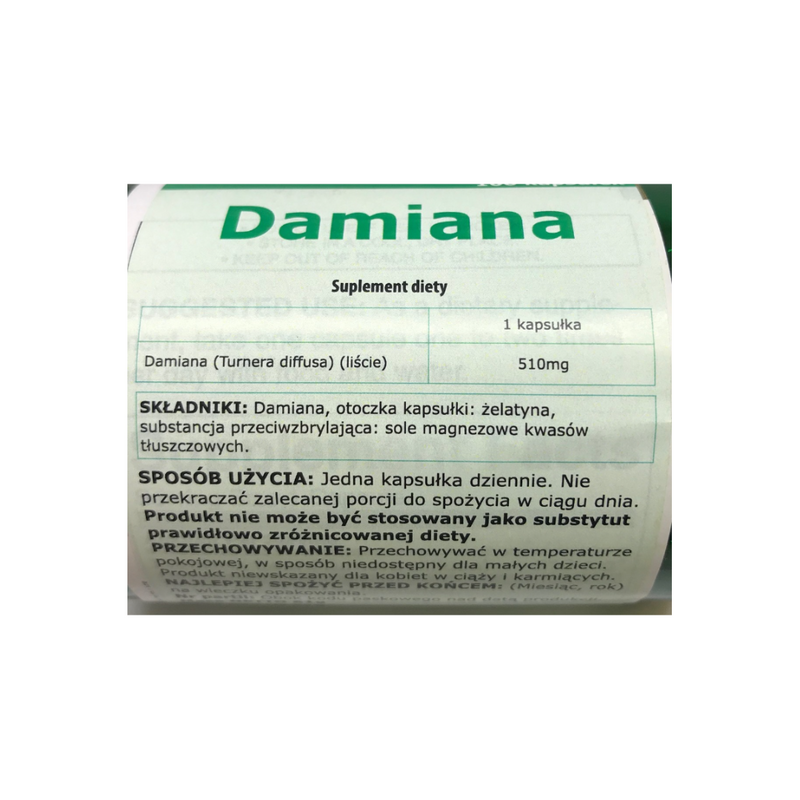 Damiana 100% Natural 60 Capsulas 500mg. Agronewen | Cuotas Sin Interés - Foto 12