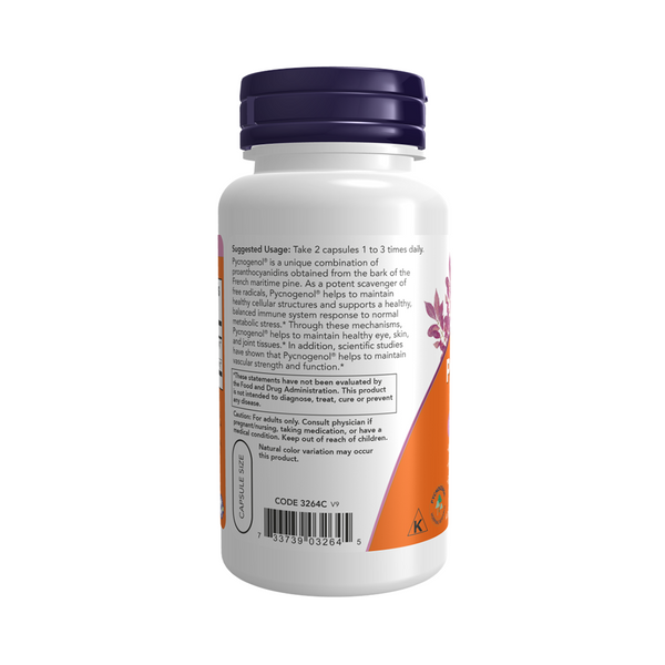 Now Foods Pycnogenol® 30 mg 60 Veg capsules