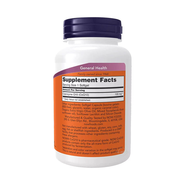 NOW Foods CoQ10 - 100mg  - 150 softgels