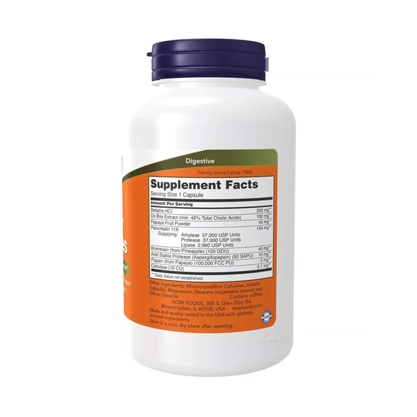NOW Foods Super Enzymes - Super Enzymes  - 180 caps