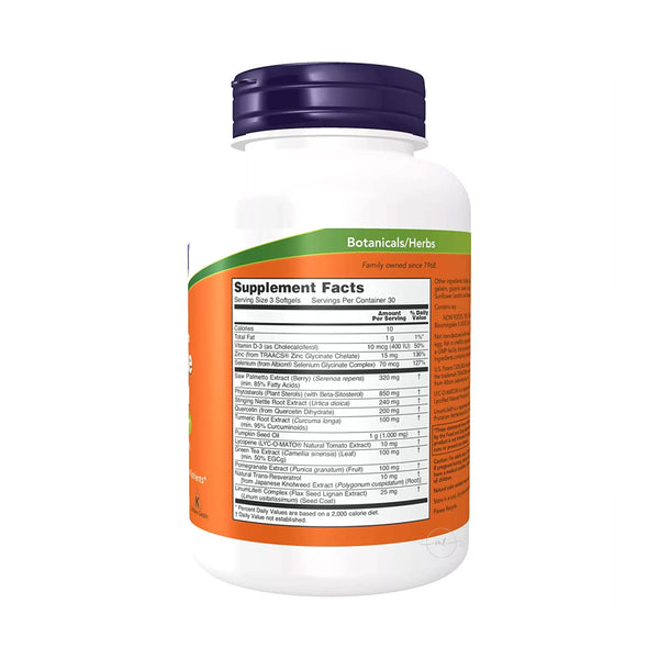 NOW Foods Prostate Health Clinical Strength  - 90 softgels